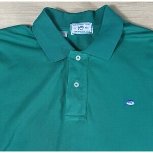 Southern Tide The Skipjack Polo Shirt Short Sleeve Pullover Teal‎ Summer Men's S